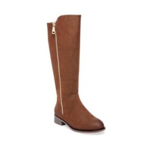 Steve Madden Rhapsody Almond Toe Brown Suede Boots